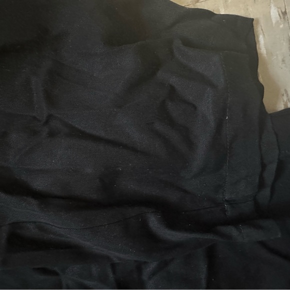 Loft wide leg black trousers - Picture 3 of 3